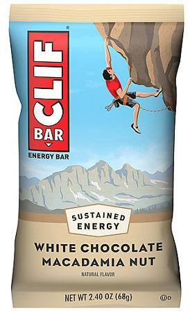 CLIF BAR WHITE CHOC. MACADAMIA NUT 2.4oz