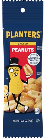 PLANTERS PEANUTS 2.5OZ SALTED 15CT