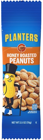 PLANTERS PEANUTS 2.5OZ HONEY ROASTED 15CT