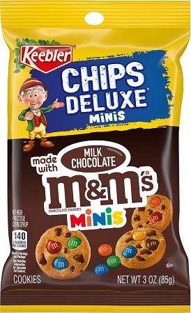 KEEBLER CHIPS DELUXE M&M MINIS 3OZ