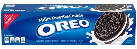 NABISCO SLUG OREO 12/5.2OZ**MANUFACTURER GUARANTEED SHELF LIFE IS 45 DAYS**