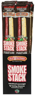 OLD WISCONSIN SMOKE STACK 2.5OZ*HOT & SPICY*