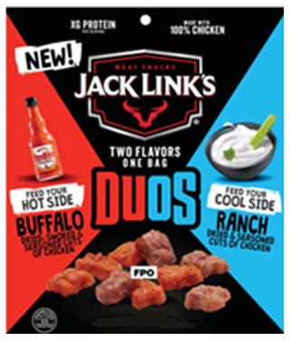 JACK LINK'S 3.25OZ DUOS BUFFALO RANCH*$3.00 OFF PER CASE*