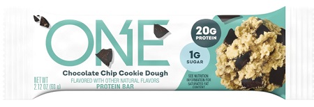ONE PROTEIN BAR CHOCOLATE CHIP COOKIE DOUGH 12/2.12OZ