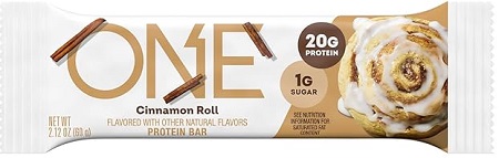 ONE PROTEIN BAR CINNAMON ROLL 12/2.12OZ