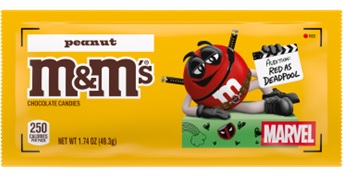 M&M'S PEANUT *MARVEL* (REG) 1.74OZ
