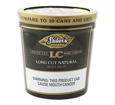 STOKERS 12OZ LONG CUT NATURAL