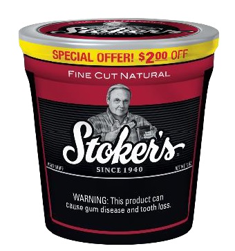 STOKERS 12OZ $2.00 OFF FINE CUT NATURAL**AVAILABLE WHILE INVENTORY LASTS**