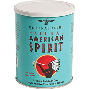 AMERICAN SPIRIT TOBACCO CAN ORIGINAL (5.29OZ)(NO RETURNS AS OF 4/1/2017)