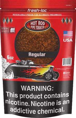 HOT ROD PIPE TOBACCO 6OZ REGULAR*$0.35 OFF PER BAG*