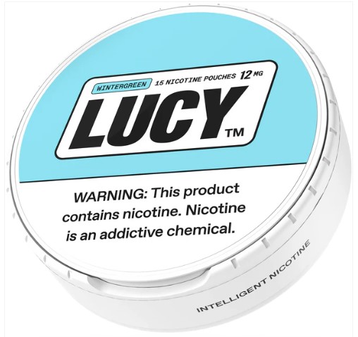 LUCY NIC POUCHES 12MG WINTERGREEN