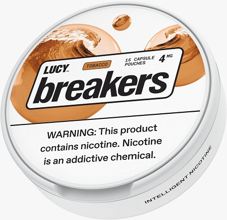 LUCY BREAKERS 4MG TOBACCO