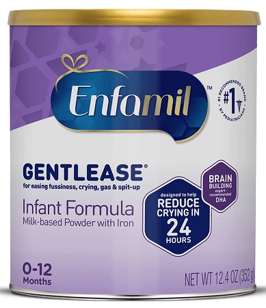 ENFAMIL GENTLEASE POWDER 12.4OZ**NO LONGER MICHIGAN WIC 11/1/21--SEE SIMILAC****OHIO WIC 10/1/21**