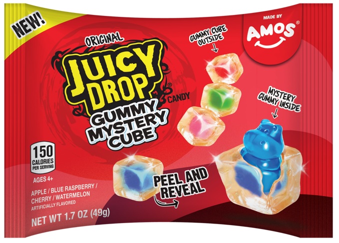 JUICY DROP GUMMY MYSTERY CUBE ORIGINAL 1.7OZ