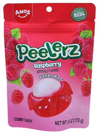 PEELERZ 6OZ PEG GUMMY RASPBERRY