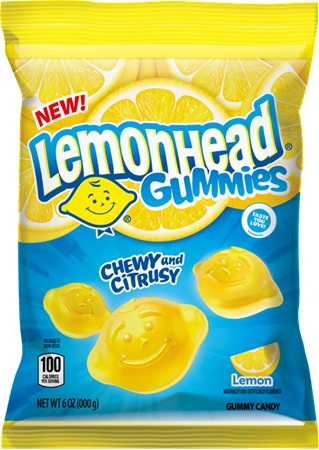 LEMONHEAD GUMMIES  PEG 6OZ**AVAILABLE 11/2026**