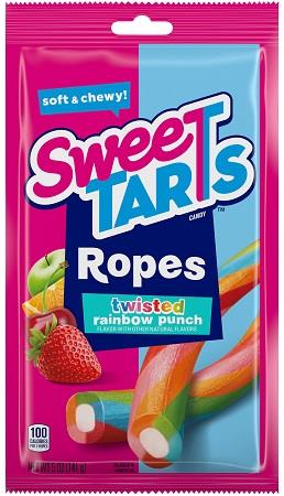 SWEETARTS ROPE TWISTED RAINBOW PEG 12/5OZ