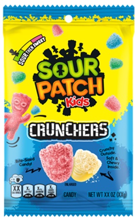 SOUR PATCH KIDS CRUNCHERS 6.33OZ**AVAILABLE - 12/2026**