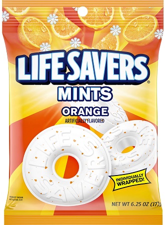 LIFESAVERS BAG ORANGE MINT 12/6.25OZ