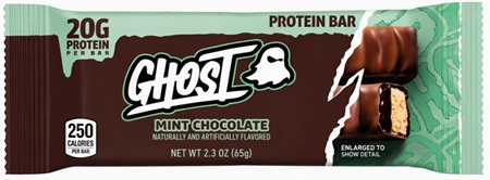 GHOST PROTEIN BAR MINT CHOCOLATE 2.3OZ**AVAILABLE - 01/2027**