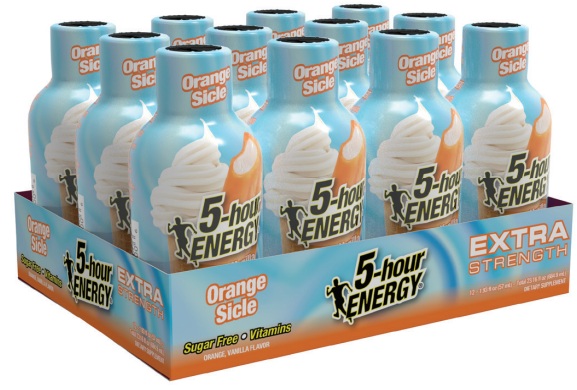 5 HOUR ENERGY EXTRA STRENGTH ORANGESICLE 12CT (230mg)**AVAILABLE - 12/2026**
