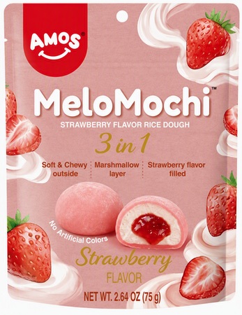 AMOS MELOMOCHI 2.64OZ STRAWBERRY