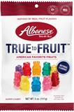 ALBANESE TRUE TO FRUIT AMERICAN FAVORITE FRUITS PEG 5OZ