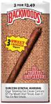 BACKWOODS  3PK $3.49 SWEET AROMATIC