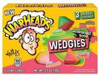 WARHEADS WEDGIES 3.5OZ BOX