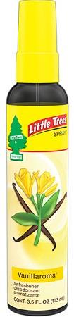 CAR FRESH SPRAY 3.5OZ VANILLAROMA