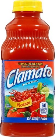 CLAMATO JUICE 32OZ PICANTE/SPICY