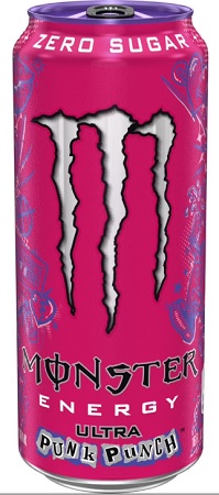 MONSTER ENERGY ZERO ULTRA PUNK PUNCH24/16OZ