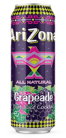 ARIZONA GRAPEADE $.9924/22OZ