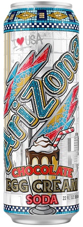 ARIZONA CHOCOLATE EGG CREAM SODA 22OZ(NO PRE-PRICE)