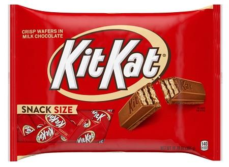 SNACK SIZE KIT KAT -10.78OZ**AVAILABLE BY SPECIAL ORDER AND EMAIL ONLY, ALLOW 21 DAYS LEADTIME