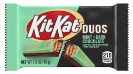 KIT KAT DUOS DARK CHOC. MINT 1.5OZ