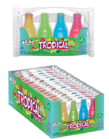 NIK-L-NIP TROPICAL BOTTLES 4PK**LIMITED EDITION AVAILABLE WHILE INVENTORY LASTS**
