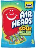 AIRHEADS SOUR MINI BARS PEG 3OZ