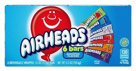 AIRHEADS BOX ASST. 3.3OZ
