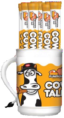 COWTALES PUMPKIN PIE ($.35) TUMBLER 100CT 1OZ**AVAILABLE WHILE INVENTORY LASTS**