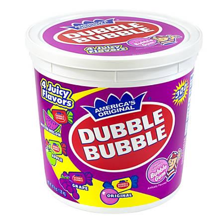 DUBBLE BUBBLE ASSORTED TUB 300PC (0.16OZ)