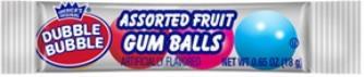 DUBBLE BUBBLE GUM ASST 36CT (0.16OZ)(NO PRE-PRICE)