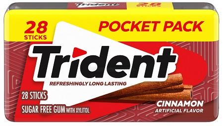 TRIDENT (28 STICK) CINNAMON