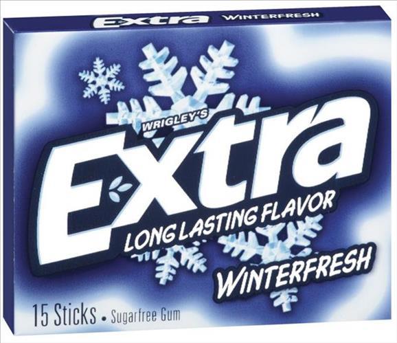 EXTRA PTY PK WINTERFRESH 10CT(15 STICK)