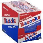 BAZOOKA GUM THROWBACK 6PC.