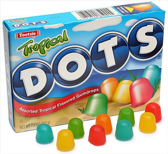 DOTS TROPICAL 6.5OZ BOX