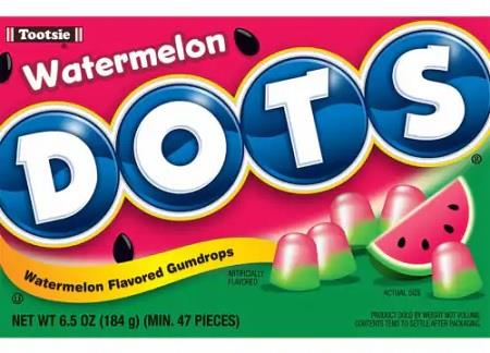 DOTS WATERMELON 6.5OZ BOX