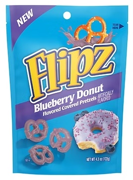 FLIPZ 4.3OZ BLUEBERRY DONUT POUCH
