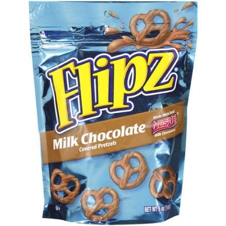 FLIPZ 5OZ MILK CHOC POUCH*$3.00 OFF PER CASE*