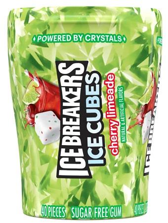 ICE BREAKERS ICE CUBES BTL CHERRY LIMEADE (3.24OZ/40PC)